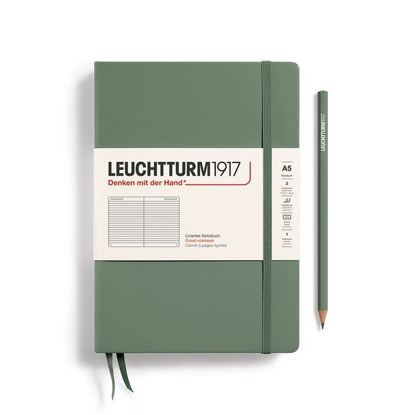 Leuchtturm 1917 Olive Ruled